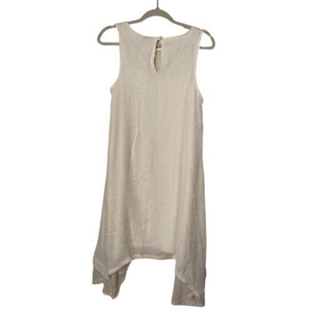 j gee white Lacy boho summer festival dress Size Medium‎ - Picture 2 of 9